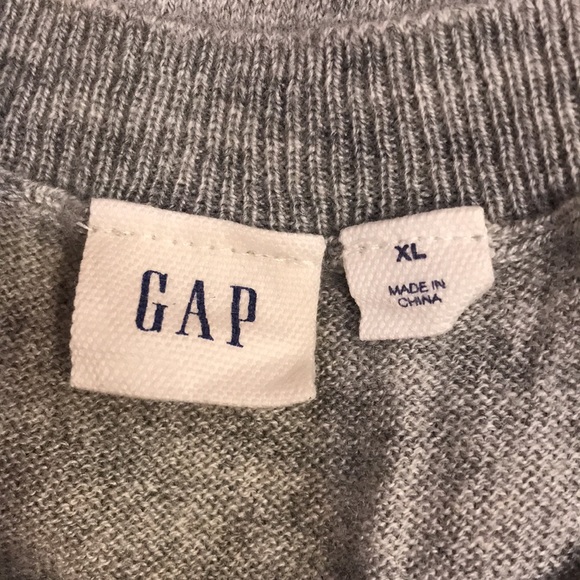Xl Gap grey long sweater - Picture 5 of 8